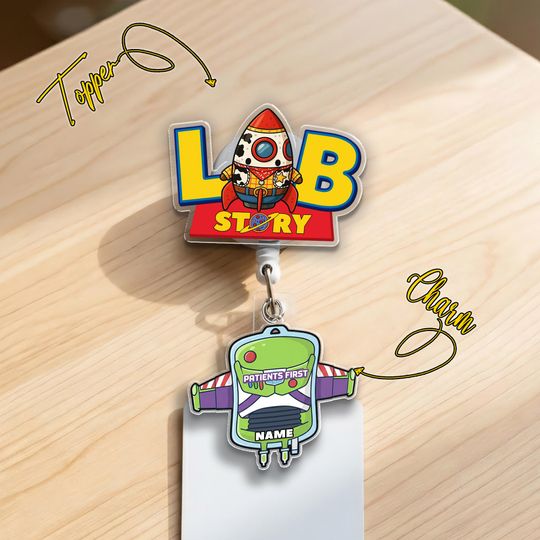 Discover Lab Week 2026 Badge Reel Lab Scientist Badge Blood Bank Laboratory Badge Reel Phlebotomist Lab Tech Gift Id Holder Lab Story Gift B1CE04-2
