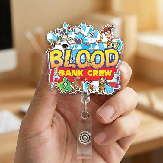 Discover Lab Story Lab Week 2026 Badge Reel, Medical Laboratory Professional Gift, Retractable ID Holder for Lab Techs, Fun Lab Accessory  G6HH01-2