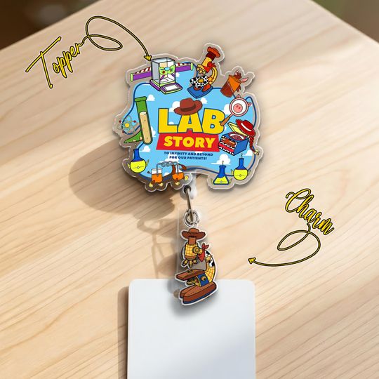 Discover Lab Week 2026 Badge Reel Lab Scientist Badge Blood Bank Laboratory Badge Reel Phlebotomist Badge Reel Lab Tech Gift Lab Story Gift C2CG04-3