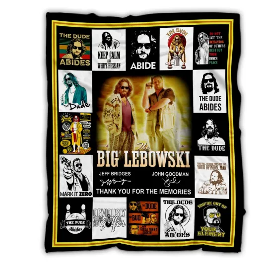 Discover The Big Lebowski Blanket, The Big Lebowski Fleece, Sherpa Blanket