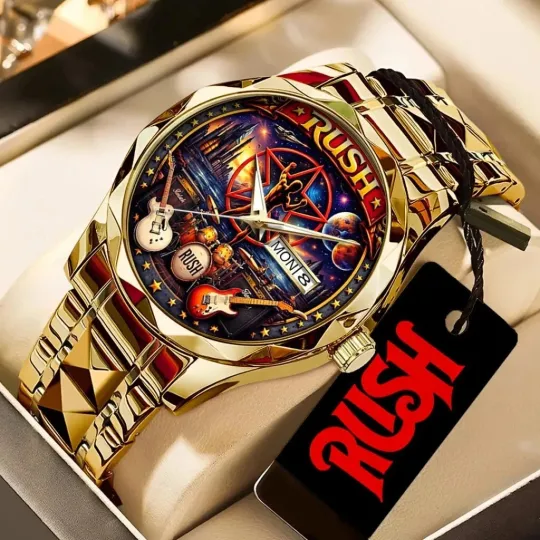 Discover Rush Alloy Luxury Quartz Watch