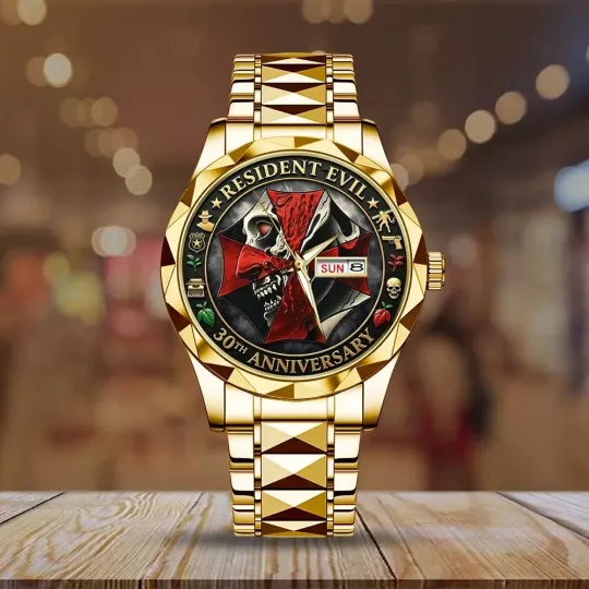 Discover Resident Evil Alloy Luxury Quartz Watch