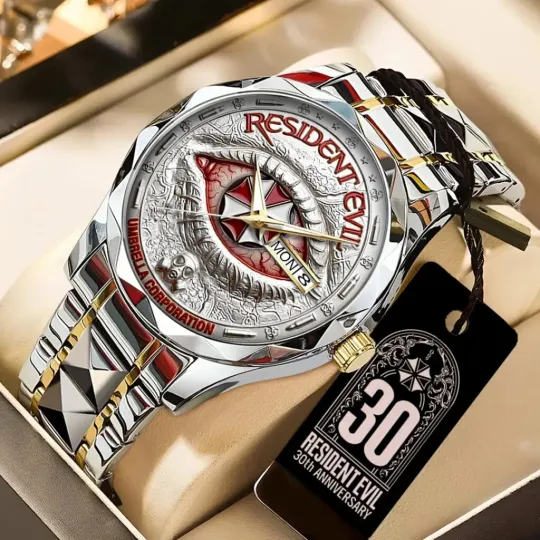 Discover Resident Evil Alloy Luxury Quartz Watch