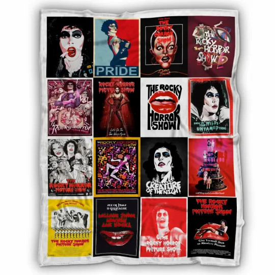 Discover The Rocky Horror Picture Show Blanket – Bold Style & Midnight Movie Magic
