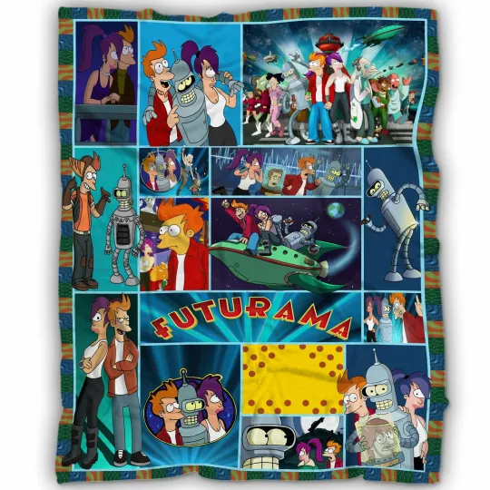 Discover Futurama Blanket, Futurama Fleece, Sherpa Blanket Super Soft Comfy Warm Plush