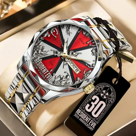 Discover Resident Evil Alloy Luxury Quartz Watch