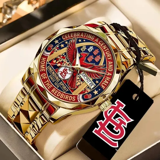 Discover Cardinals 150th Anniversary Alloy Luxury Quartz Watch