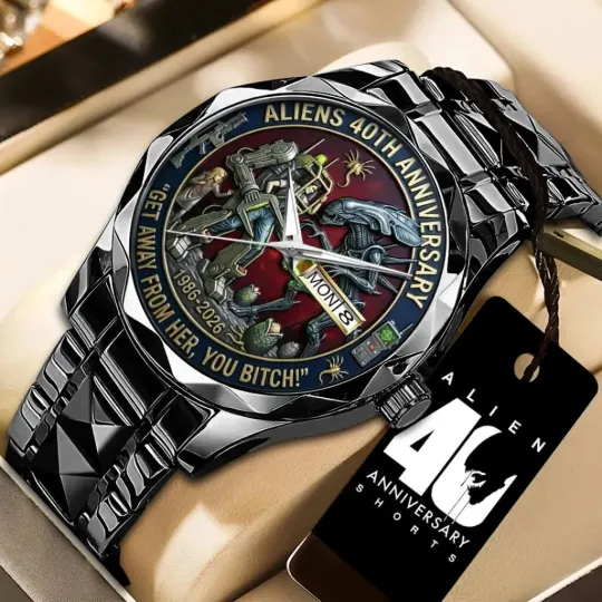 Discover Aliens 40th Anniversary Alloy Luxury Quartz Watch