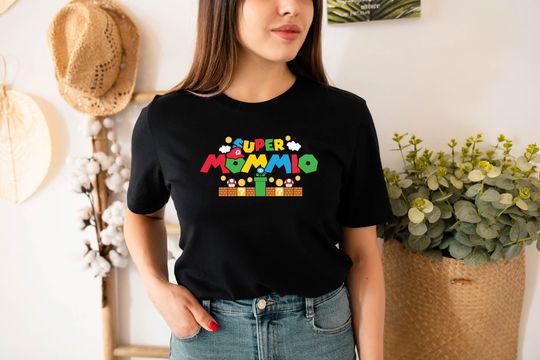 Discover Super Mommio Shirt, Super Mommio Game T-Shirt, Mother's Day Tee, New Mom Shirt, Gift for Mom