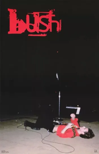 Discover Original BUSH Gavin Rossdale Live 1997 Vertical Poster