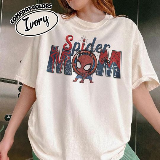 Discover Avengers Super Mom Disney Marvel Shirt, Comfort Colors Superhero Matching Mothers Day Tee