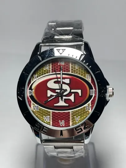Discover San Francisco 49ers Logo Stainless Steel Men's Watch