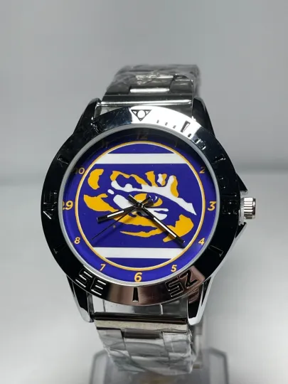 Discover LSU Tigers NCAA Stainless Steel Watch Men