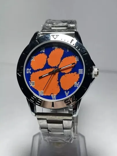 Discover Clemson Tigers NCAA Stainless Steel Men’s Watch