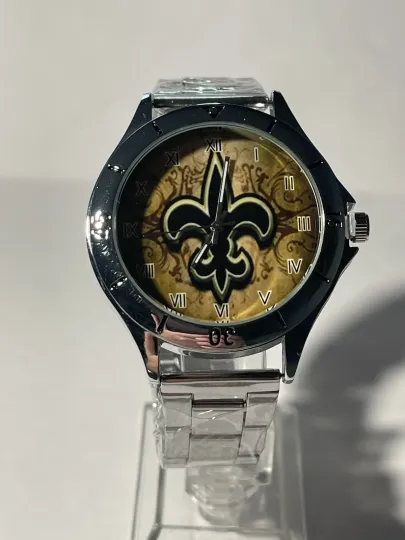 Discover New Orleans Saints Men's Stainless Steel Watch