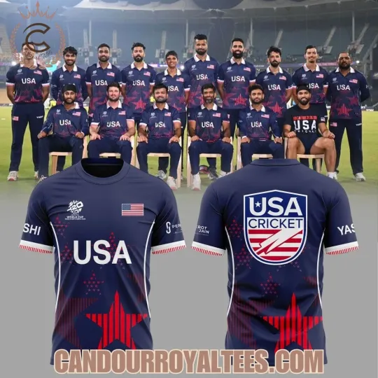 Cricket USA Team Men’s T20 World Cup 2026 T-Shirt