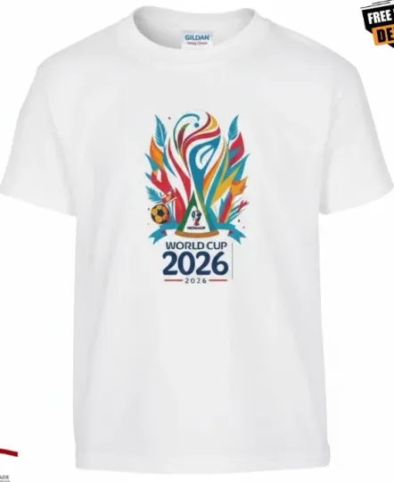 World Cup 2026 T-Shirt For Usa Soccer Fan Fullsize S-5Xl