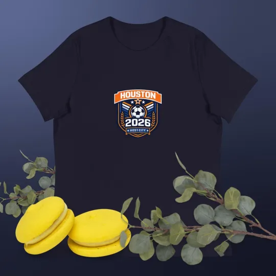 Discover Women's Relaxed T-Shirt Houston Host City World Cup 2026