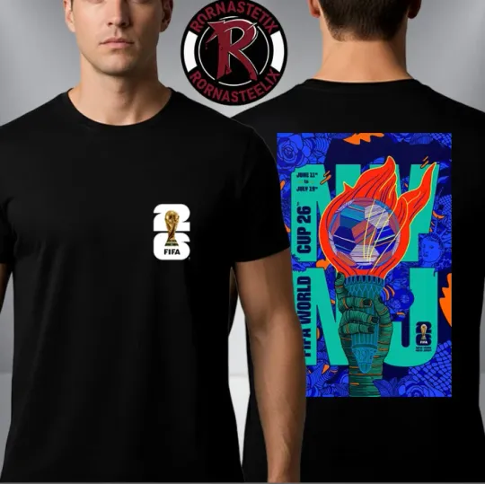 Discover Fifa World Cup 2026 New York Host City On July 11 To July 19 T-Shirt