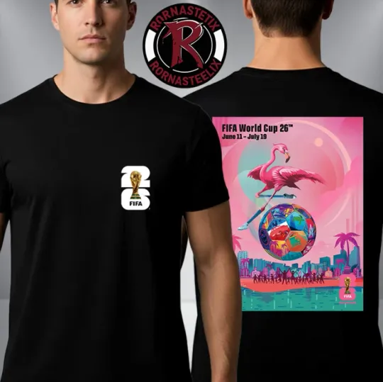 Discover Fifa World Cup 2026 Miami Host City On July 11 To July 19 T-Shirt
