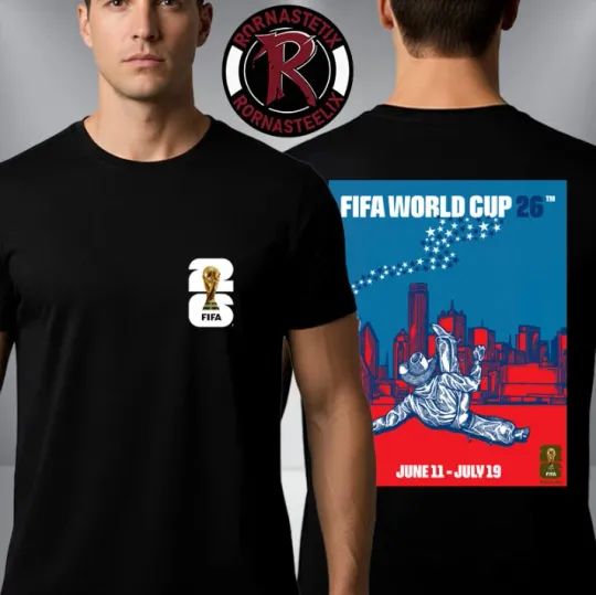 Discover Fifa World Cup 2026 Host City Dalla On July 11 To July 19 T-Shirt