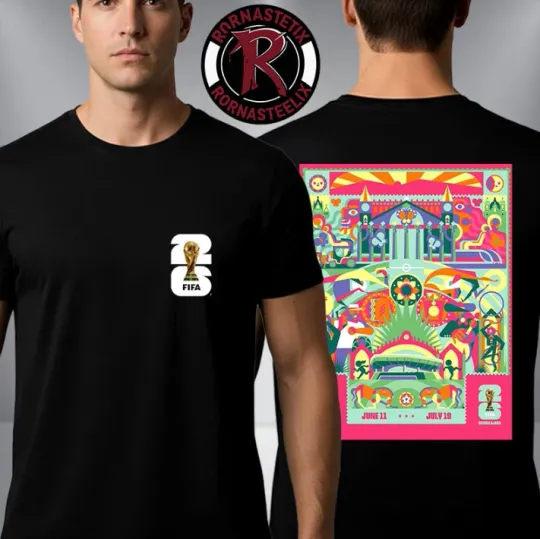Discover Fifa World Cup 2026 Guadalajara Host City On July 11 To July 19 T-Shirt