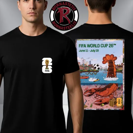 Discover Fifa World Cup 2026 Boston1 Host City On July 11 To July 19 T-Shirt