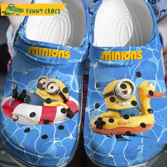 Minion Cartoon Clog Shoes, Clogs Shoes For Men Women and Kid