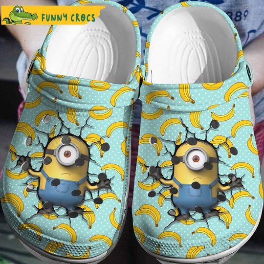 Discover Minion Cartoon Clog Shoes, Clogs Shoes For Men Women and Kid