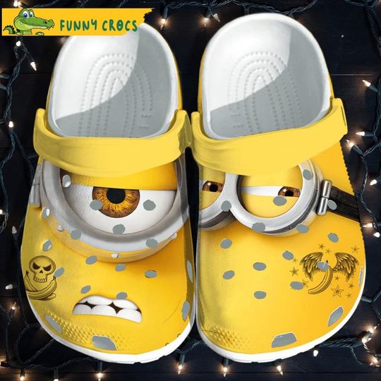 Minion Cartoon Clog Shoes, Clogs Shoes For Men Women and Kid