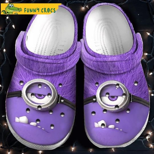 Minion Cartoon Clog Shoes, Clogs Shoes For Men Women and Kid