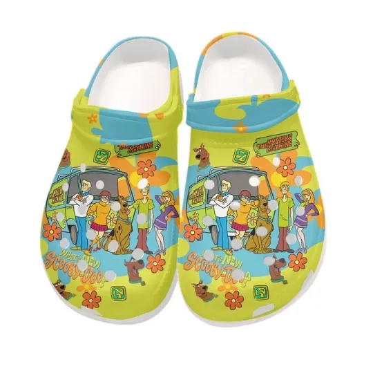 Scooby-Doo Cartoon Clog Shoes, Clogs Shoes For Men Women and Kid