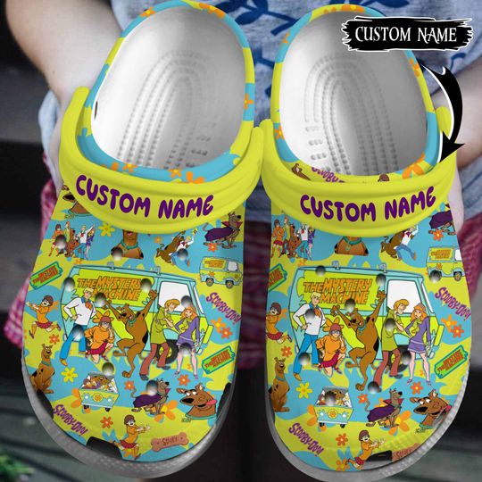 Scooby-Doo Cartoon Clog Shoes, Clogs Shoes For Men Women and Kid