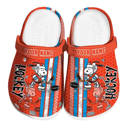 Discover Snoopyy Hockey Cartoon Sport Clog Shoes, Clogs Shoes For Men Women and Kid