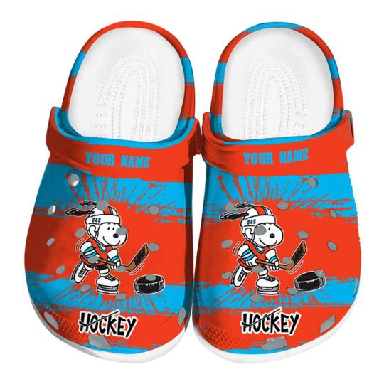 Discover Snoopyy Hockey Cartoon Sport Clog Shoes, Clogs Shoes For Men Women and Kid