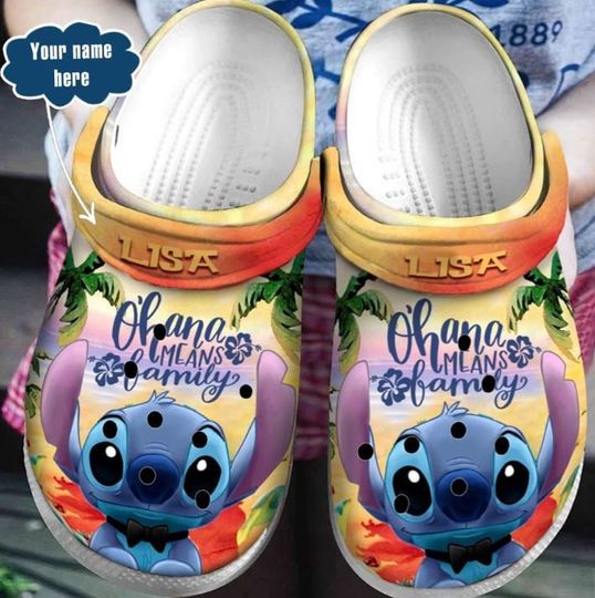 Discover Stitch Cartoon Clog Shoes, Clogs Shoes For Men Women and Kid