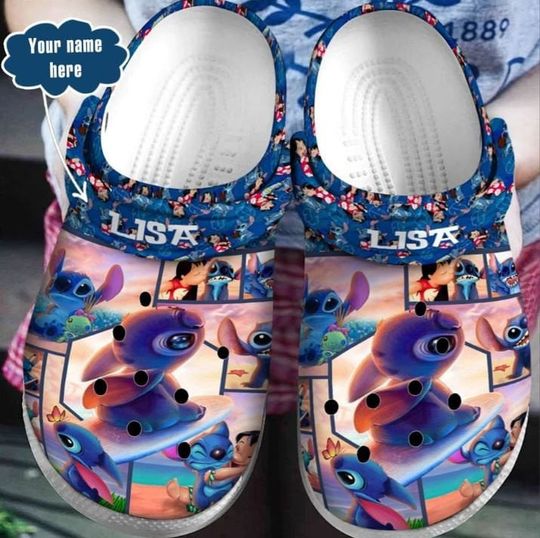 Discover Stitch Cartoon Clog Shoes, Clogs Shoes For Men Women and Kid