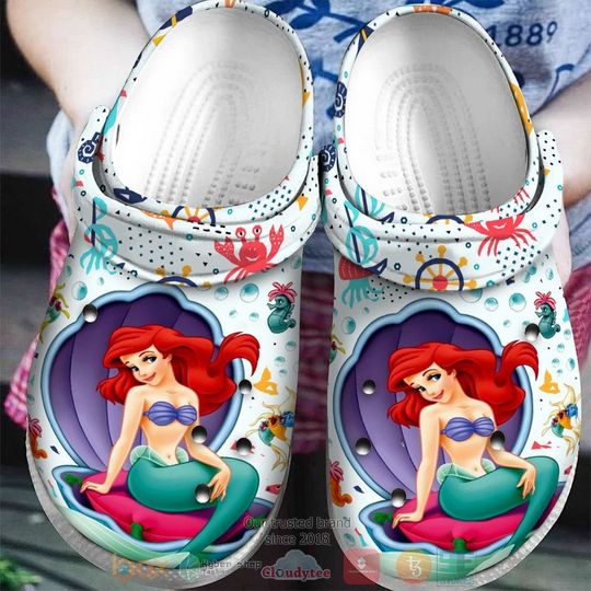 Discover The Little Mermaid Cartoon Clog Shoes, Clogs Shoes For Men Women and Kid