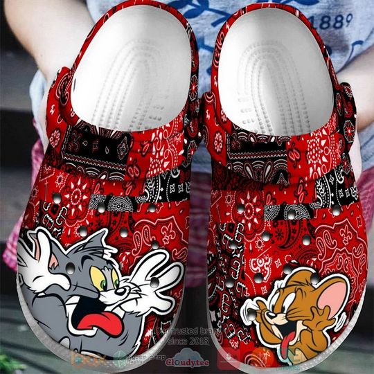 Tom and Jerry Cartoon Clog Shoes, Clogs Shoes For Men Women and Kid