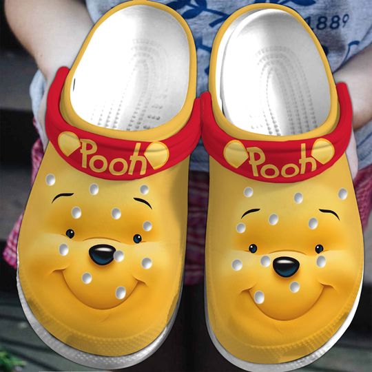 Discover Winnie The Pooh Cartoon Clog Shoes, Clogs Shoes For Men Women and Kid
