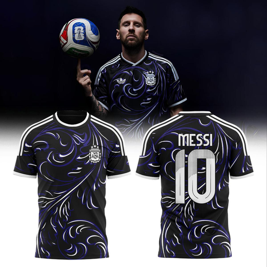 Discover Argentina National Football FIFA World Cup New Uniform 2026 Personalized T-Shirt