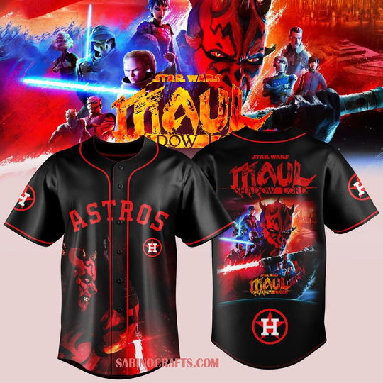 Houston Astros Star Wars The Age of Maul Begins 2026 Baseball Jersey