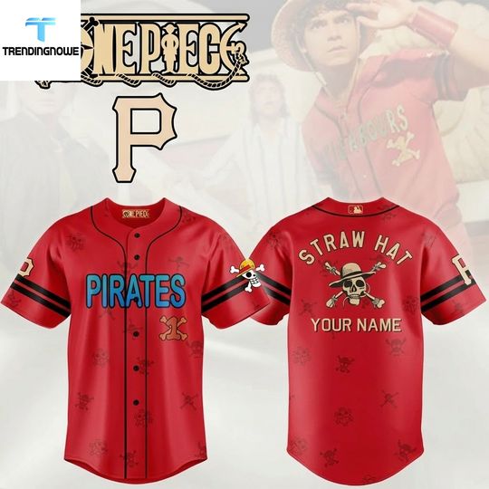 Pittsburgh Pirates One Piece Live Action Luffy Neighbours Jersey 2026