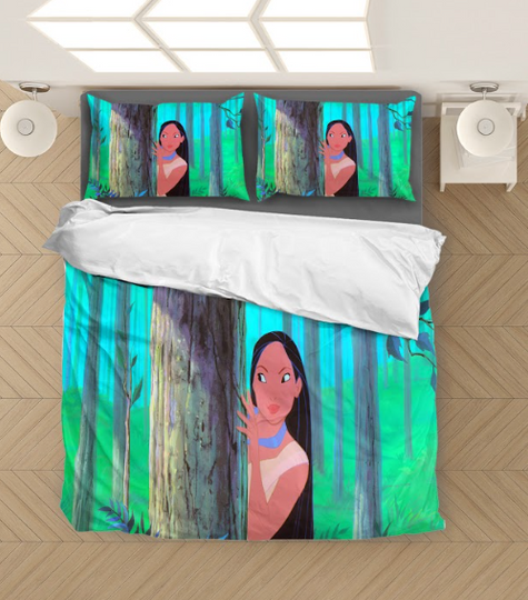 Pocahontas II Journey Three Piece Bedding Set, Bedding Set Gift