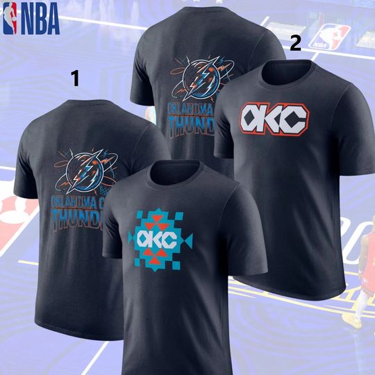 Oklahoma City Thunder 2025 City Edition Tee Fans Gift