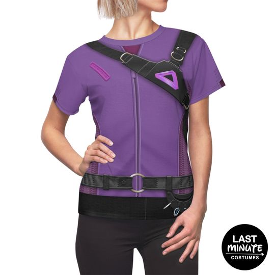Discover Hawkeye Women's Shirt, Kate Bishop Costume, Disney Marvel Cosplay, MCU Avengers Outfits, Disney Plus Series Shirt, Super Hero Archer Shirts
