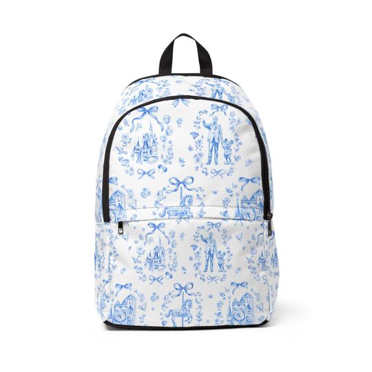 Discover Disney Inspired Park Backpack - Fantasy Nylon Fabric Bookbag