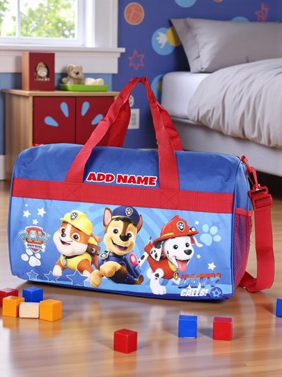 Discover Personalized Kids Character Travel Duffel Bag - Paw Patrol