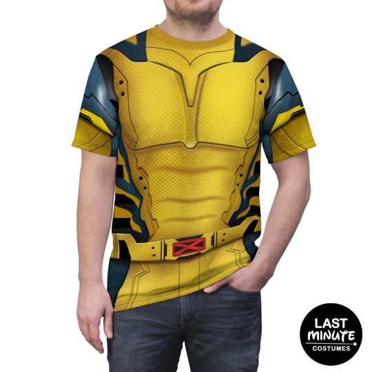 Wolverine Unisex Shirt, Deadpool & Wolverine Cosplay, James Howlett Costume, Superhero Comic Con Outfit, Mutant Inspired Apparel