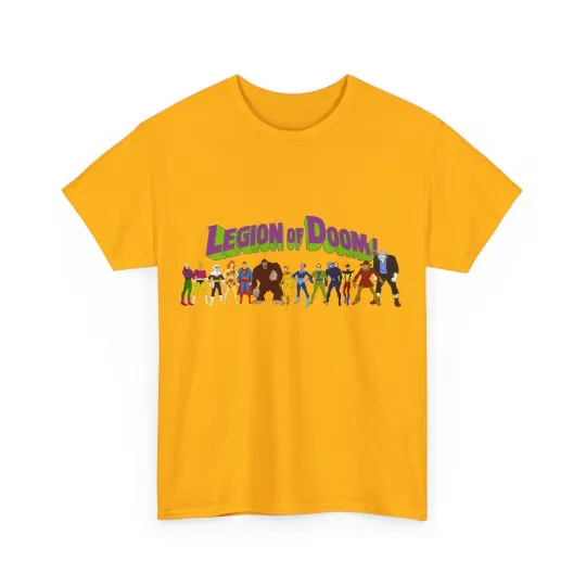 Discover Legion of Dooom T-Shirt - Super Friends - Lex Luthor, Giganta, Scarecrow, Grodd